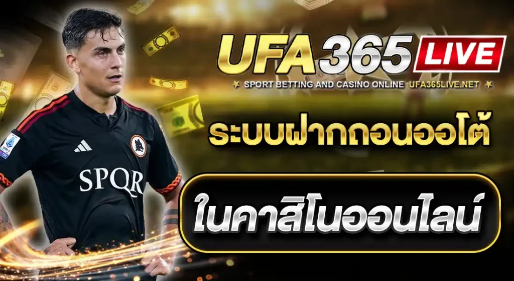 คาสิโนออนไลน์ ฝากถอนออโต้